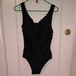 NWT Kona Sol | Elegant Black Swimsuit